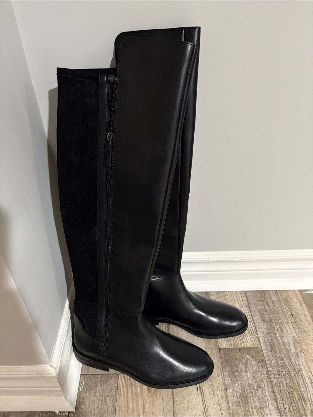 Cole Haan Black Over-the-Knee Riding Boots Never Worn
